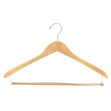 REGISTRY Open Hook Hanger, Natural, Men, 100PK DF-L7K70N-MO